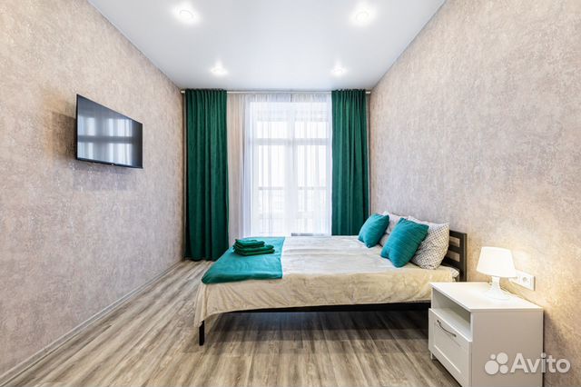 

1-к. квартира, 38,9 м², 2 кровати