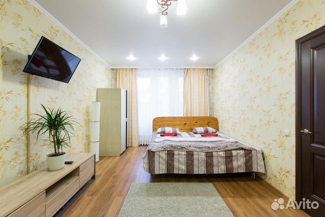 

1-к. квартира, 40 м², 2 кровати