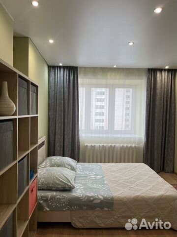 

1-к. квартира, 40 м², 2 кровати