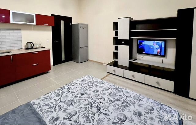 

Квартира-студия, 23 м², 2 кровати