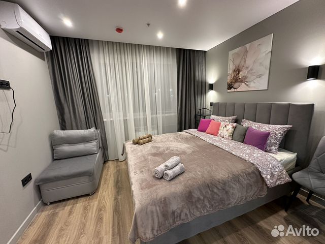 

Квартира-студия, 21 м², 2 кровати