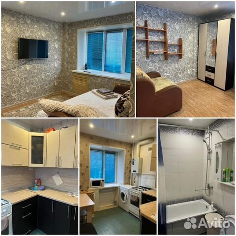 

1-к. квартира, 30 м², 2 кровати