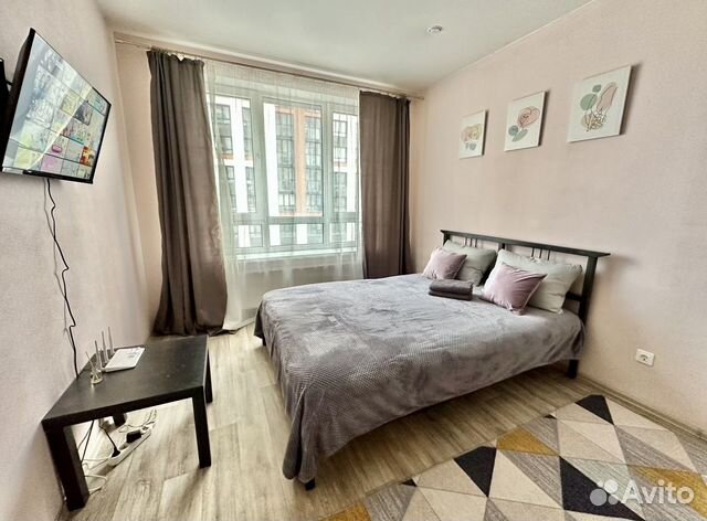 

1-к. квартира, 39 м², 2 кровати