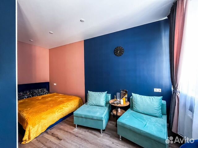 

Квартира-студия, 27 м², 3 кровати