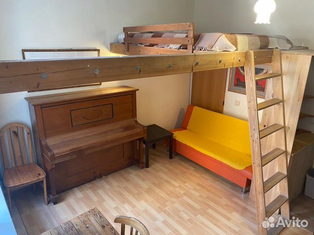

Квартира-студия, 26 м², 2 кровати