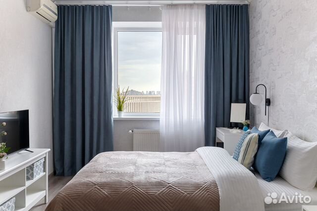 

1-к. квартира, 41 м², 3 кровати