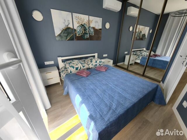 

1-к. квартира, 40 м², 2 кровати