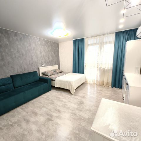 

Квартира-студия, 38 м², 2 кровати