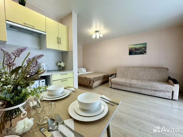 

1-к. квартира, 34 м², 2 кровати