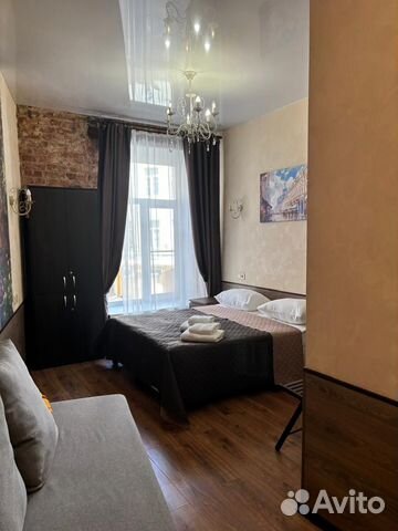 

Квартира-студия, 24 м², 2 кровати