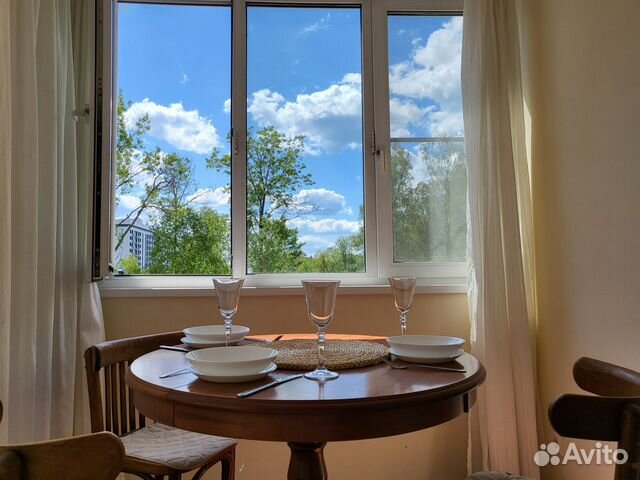 

1-к. квартира, 54 м², 2 кровати