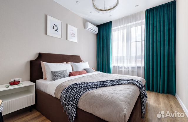 

2-к. квартира, 46 м², 2 кровати