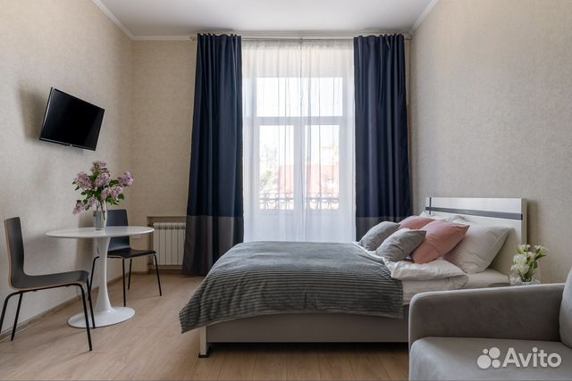 

Квартира-студия, 25 м², 2 кровати