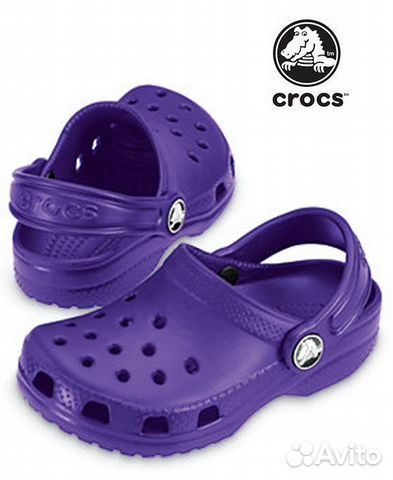 Новые Crocs марк. С4/С5, оригинал