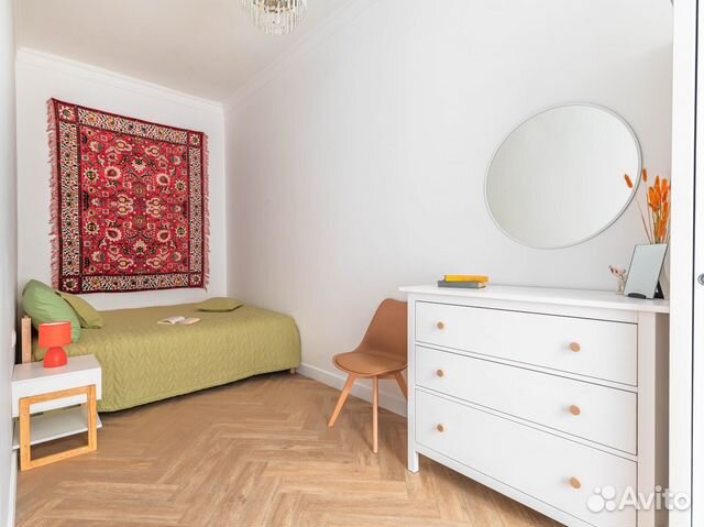 

2-к. квартира, 57,4 м², 2 кровати