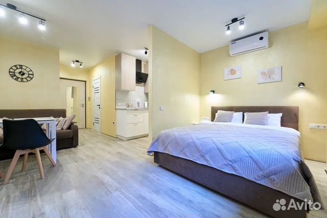 

Квартира-студия, 32 м², 2 кровати