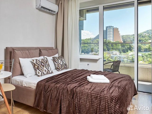 

Квартира-студия, 25 м², 2 кровати