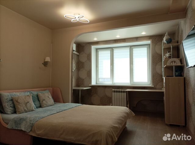 

1-к. квартира, 46 м², 2 кровати