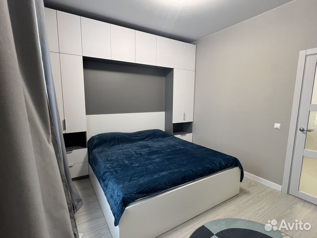

1-к. квартира, 43 м², 2 кровати