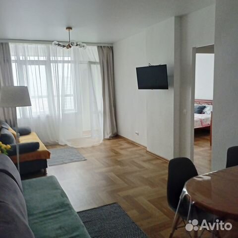 

1-к. квартира, 45 м², 3 кровати