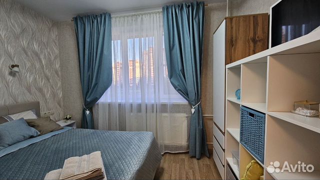 

1-к. квартира, 40 м², 2 кровати