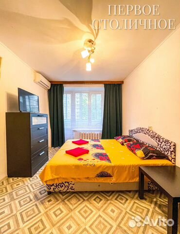 

1-к. квартира, 37 м², 2 кровати