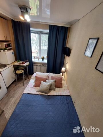 

Квартира-студия, 17 м², 1 кровать