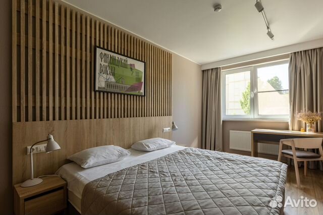 

1-к. квартира, 43 м², 2 кровати