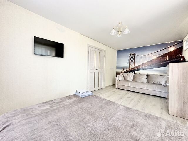 

1-к. квартира, 37 м², 2 кровати