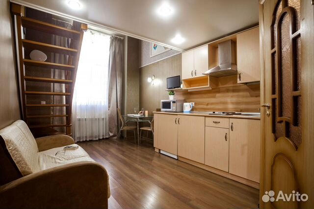 

Квартира-студия, 30 м², 2 кровати