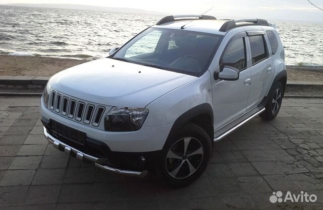 Решётка радиатора на Renault Duster Решётка радиатора на Renault Duster