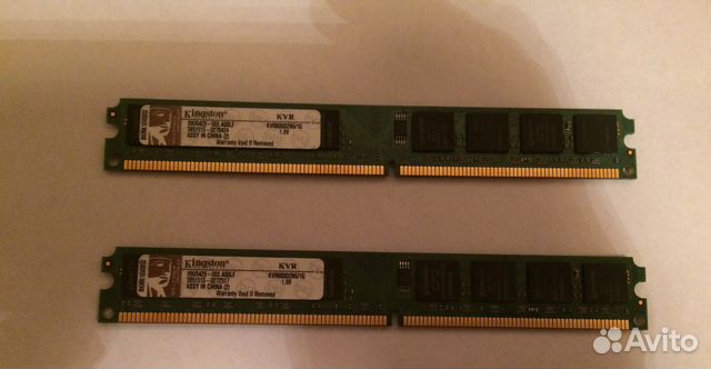 Оперативная память для пк 1 Gb DDR2