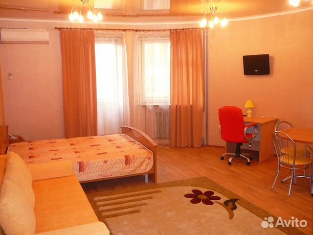 

Квартира-студия, 45 м², 2 кровати