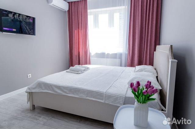 

1-к. квартира, 45 м², 2 кровати