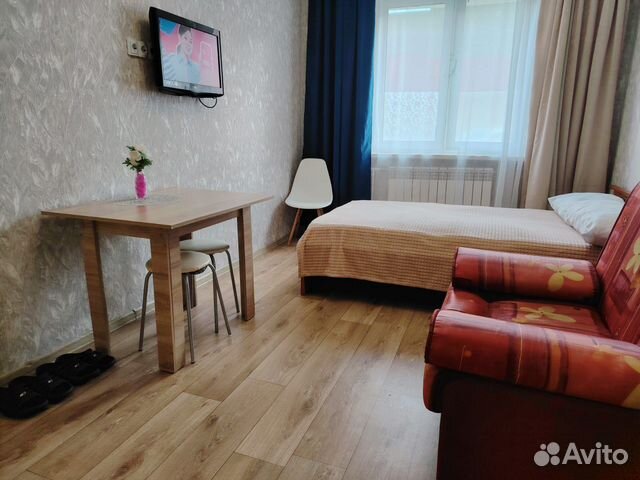 

Квартира-студия, 24 м², 2 кровати