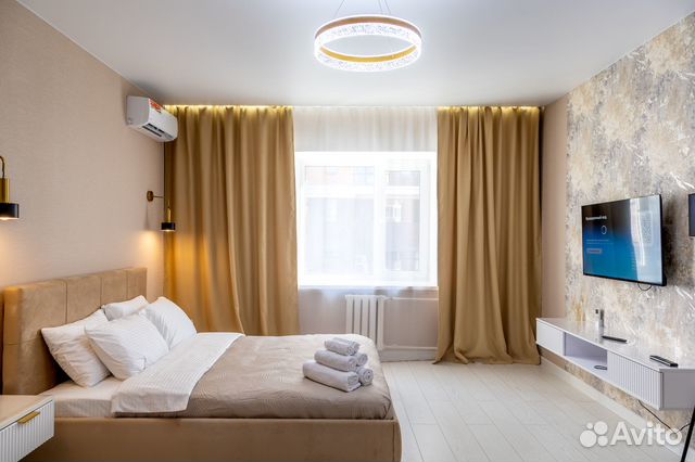 

1-к. квартира, 45 м², 2 кровати