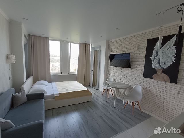 

Квартира-студия, 28 м², 2 кровати