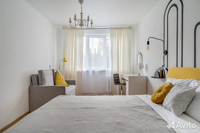 

2-к. квартира, 43 м², 3 кровати