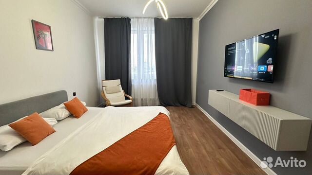 

1-к. квартира, 40 м², 2 кровати