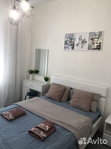 

1-к. квартира, 38 м², 2 кровати