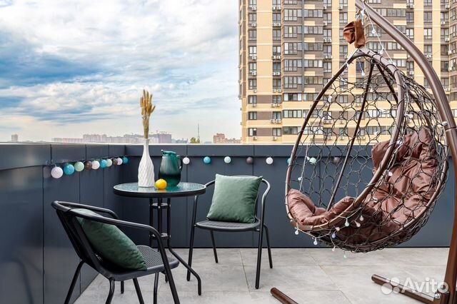 

1-к. квартира в апарт-отеле, 55 м², 2 кровати