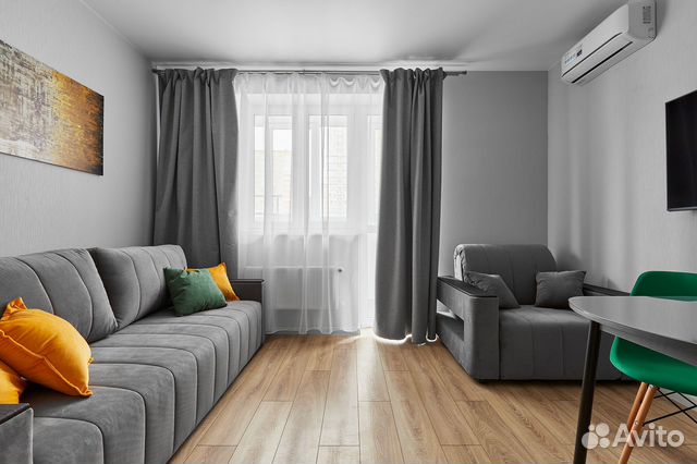 

Квартира-студия, 28 м², 2 кровати