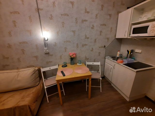 

Квартира-студия, 19 м², 2 кровати