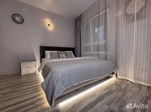 

Квартира-студия, 37 м², 1 кровать