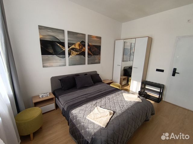 

Квартира-студия, 18 м², 2 кровати
