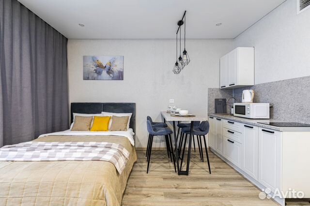 

Квартира-студия, 32 м², 2 кровати