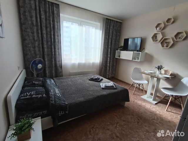 

Квартира-студия, 17 м², 1 кровать