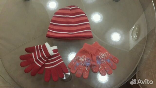 Шапка и перчатки