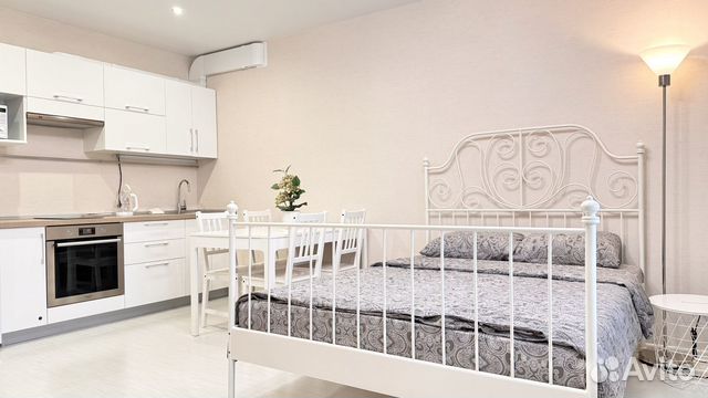 

Квартира-студия, 30 м², 2 кровати