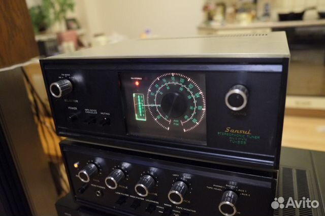 Sansui AU-222 TU-555 усилитель и тюнер Sansui AU-222 TU-555 усилитель и тюнер